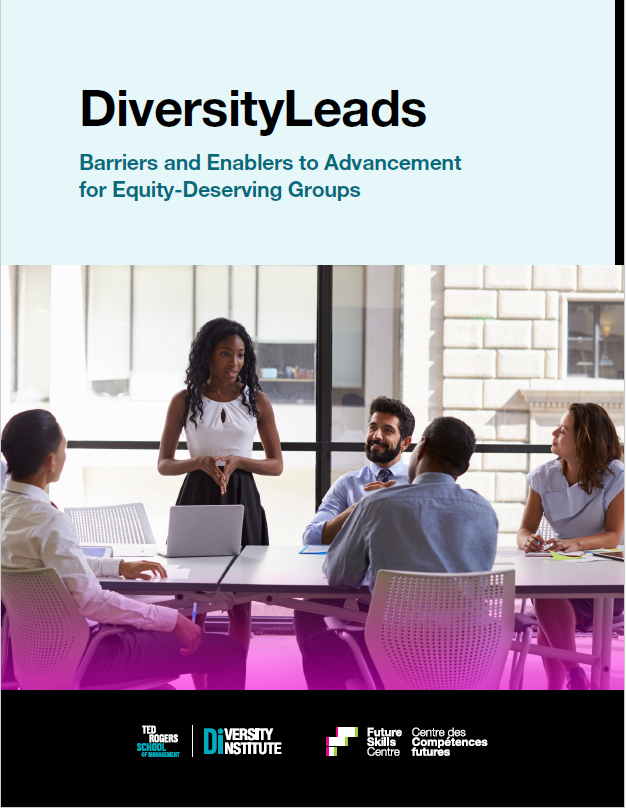 A report cover featuring diverse professionals around a boardroom table